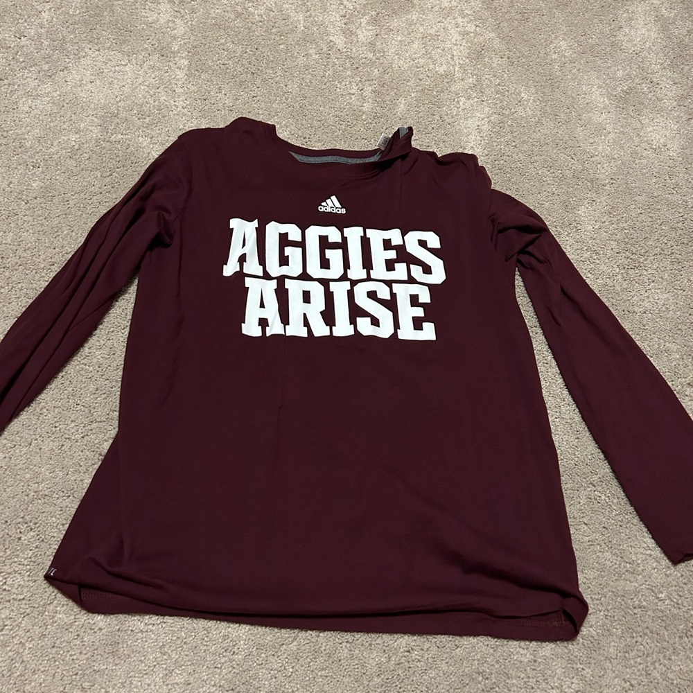 A&M aggies long sleeve t shirt